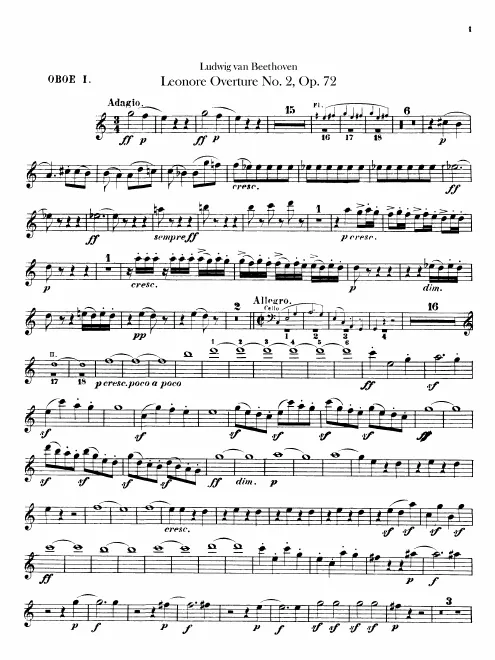 Oboe 1, 2