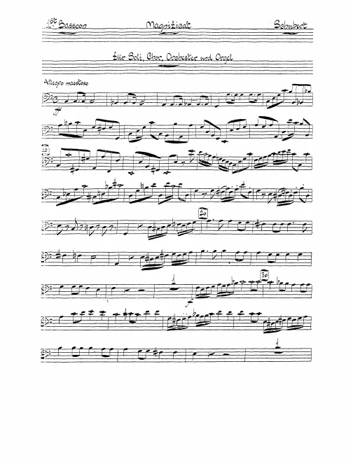 Bassoon 1, 2