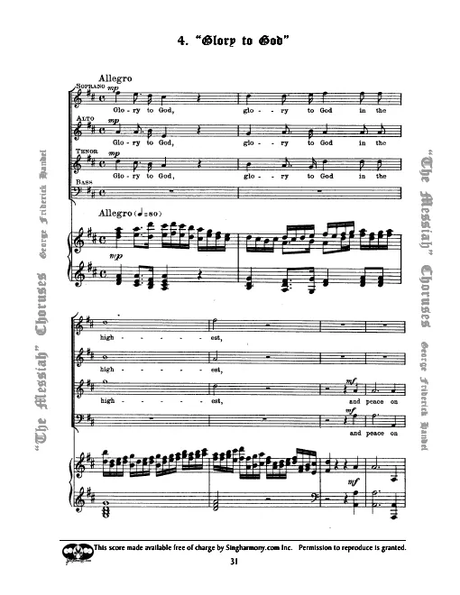 17. Chorus: Glory to God