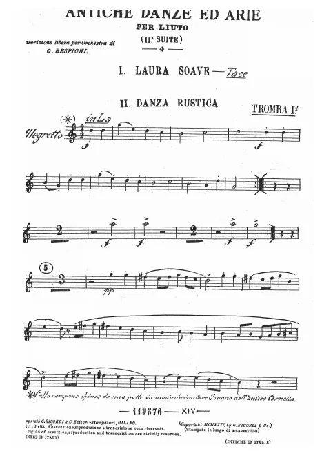 Trumpet 1 (A, C, D), 2 (A, D)