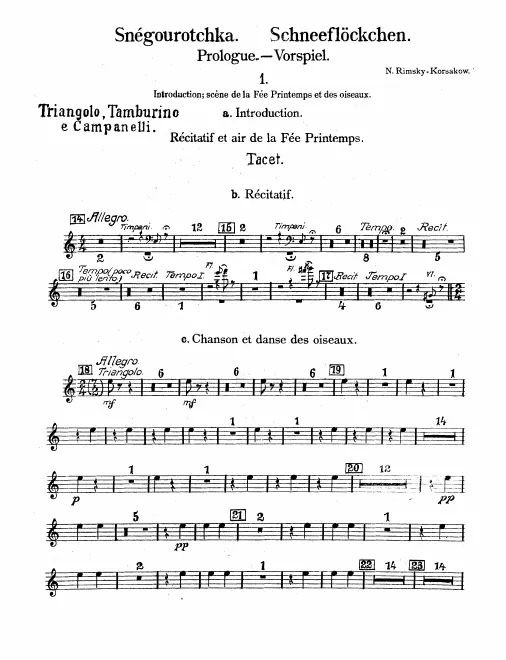 Triangle/Tambourine/Glockenspiel