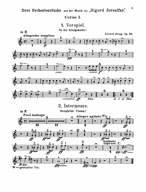 Horn 1 (E/F)