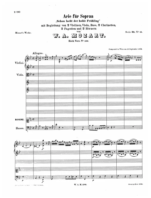 Complete Score (fragment)