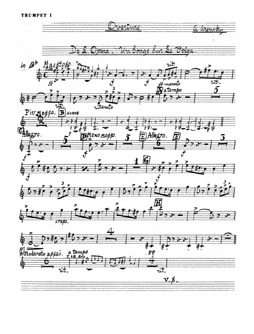 Trumpet 1, 2 (B)