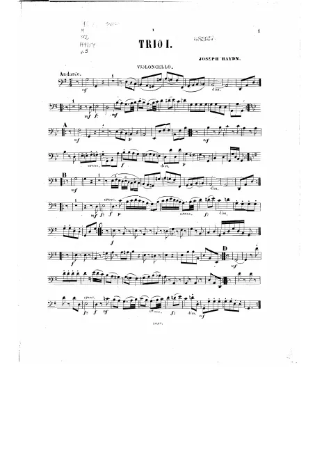 Cello Part