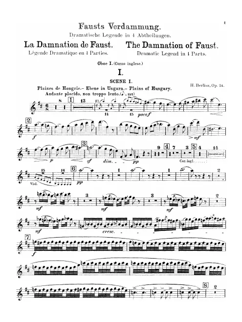 Oboe 1 (English Horn 1)