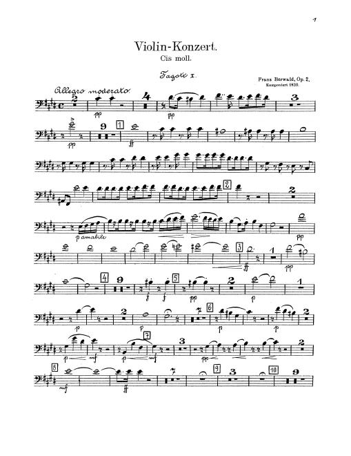 Bassoon 1, 2