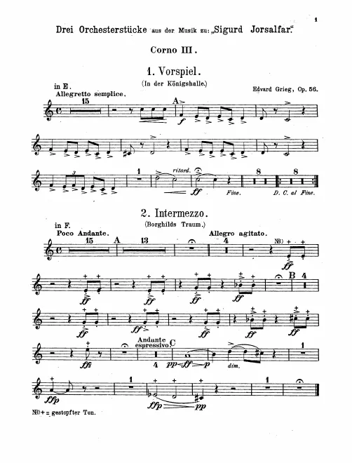 Horn 3 (E/F)