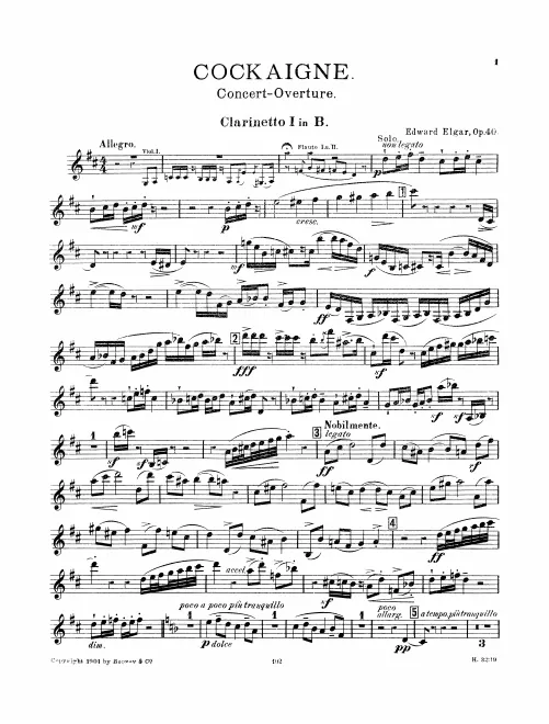 Clarinet 1 (B)