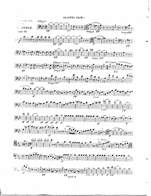 Bassoon 1, 2