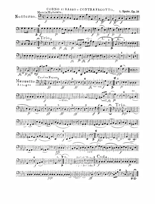 Contrabassoon (and Corno di basso)