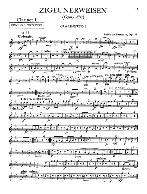 Clarinet 1, 2 (B)