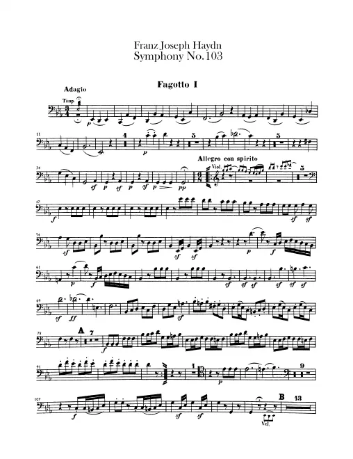 Bassoon 1, 2