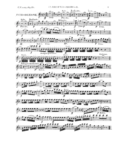 Clarinet 1, 2 (B)