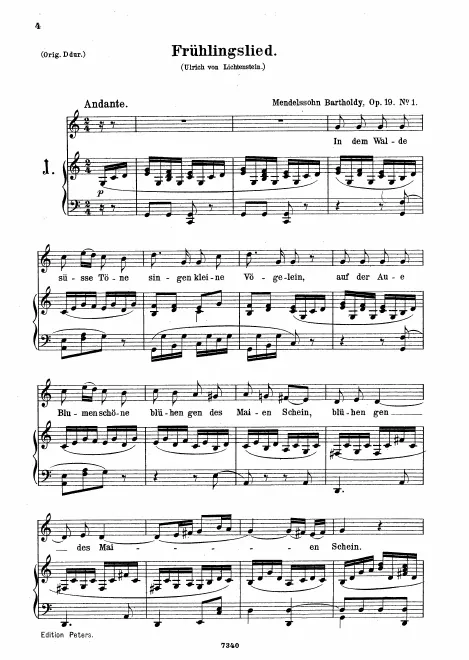 Complete Score (Medium Voice)