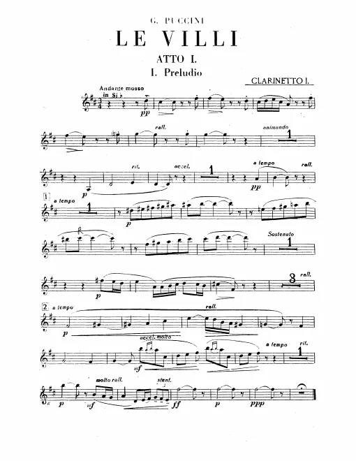 Clarinet 1 (A/B)