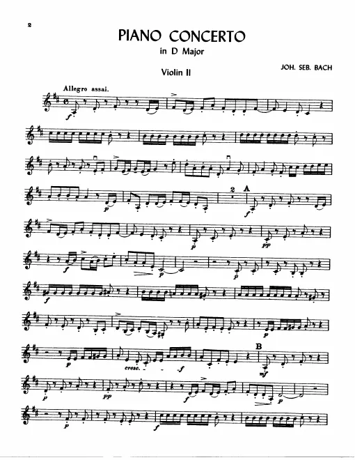 Violins II