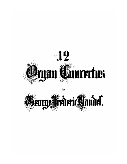 28. Zwölf Orgel-Concerte mit Orchester-Begleitung (1868)