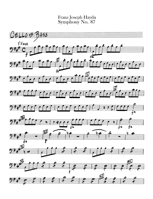 Cellos/Basses