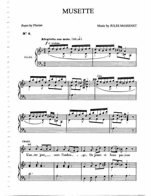 Complete Score (D minor, medium voice)