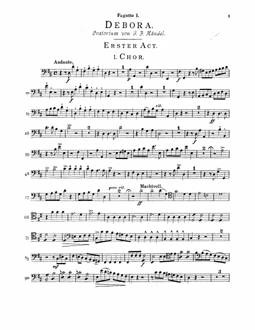 Bassoon 1, 2