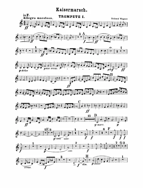 Trumpet 1 (F, B)