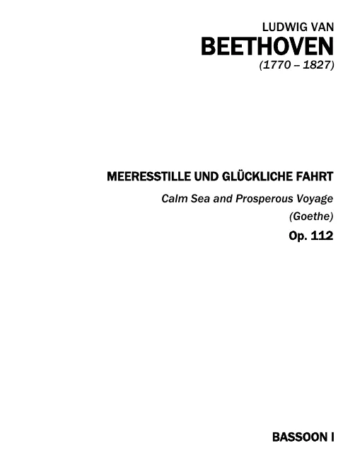 Bassoon 1, 2