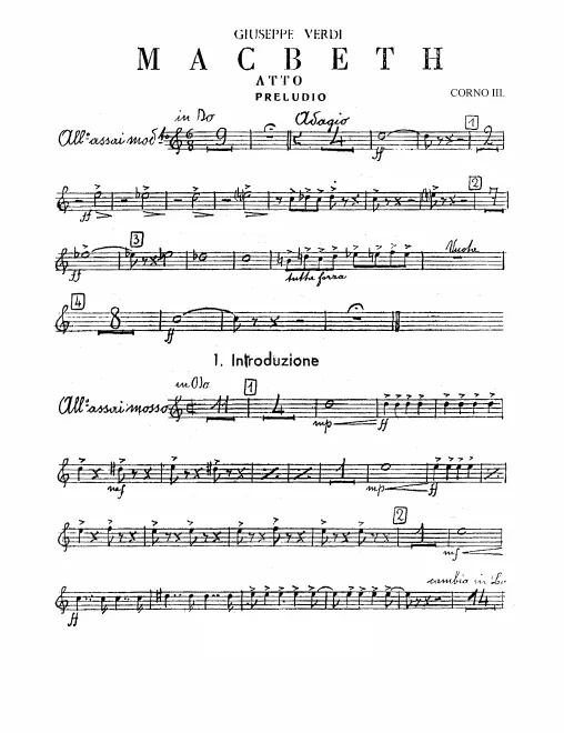 Horn 3 (various keys)