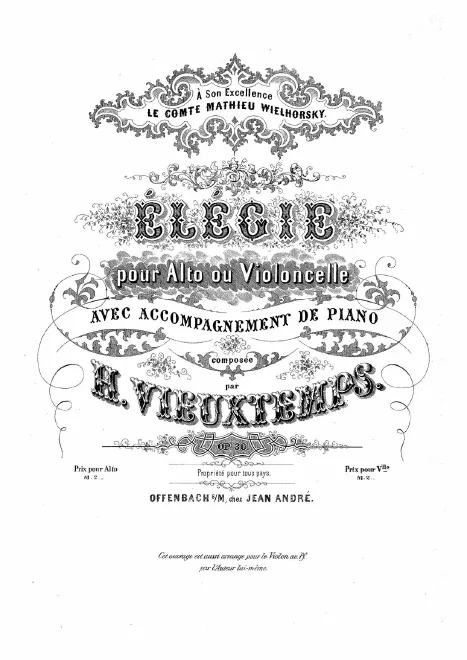 Complete Score and Viola Part