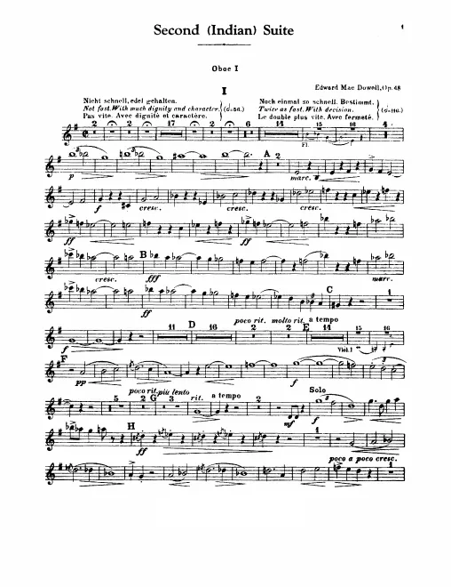Oboe 1, 2