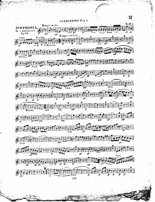 Clarinet 1, 2 (C)