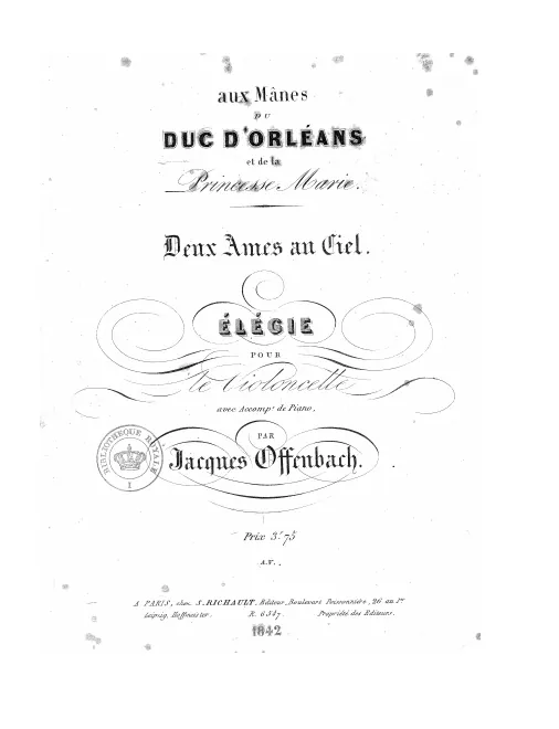 Complete Score and Cello Part