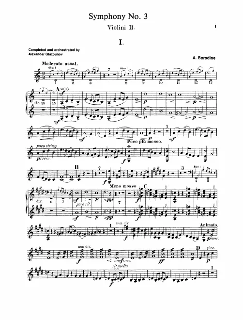 Violins II
