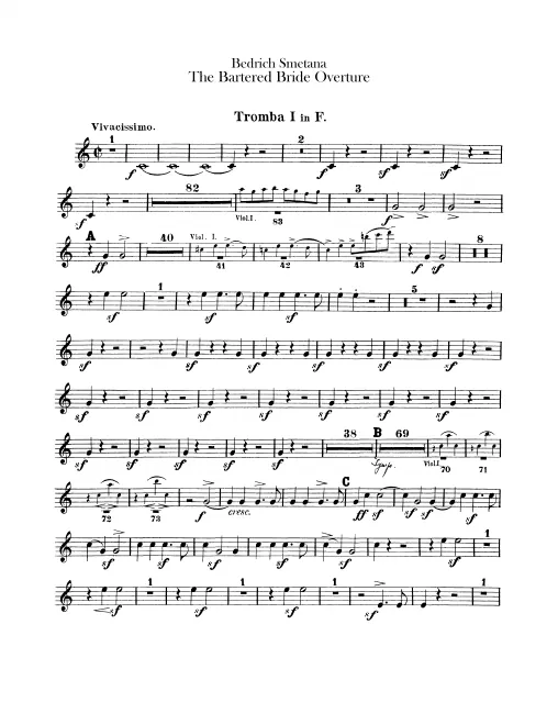 Trumpet 1, 2 (F)