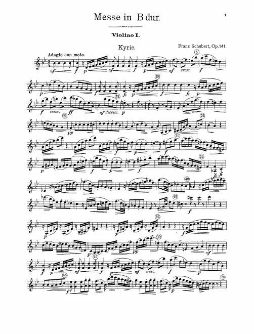 Violins I