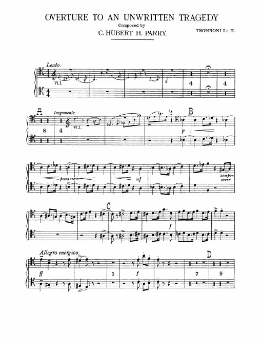 Trombone 1/2, 3, Tuba