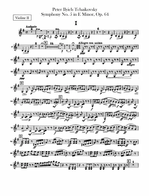 Violins II