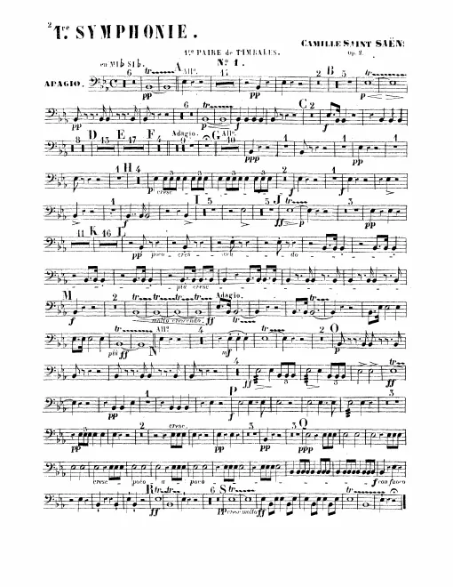 Timpani 1, 2