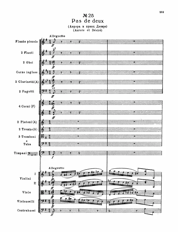 28. Pas de deux (Aurore et Désiré)