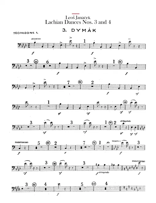 Trombone 1, 2