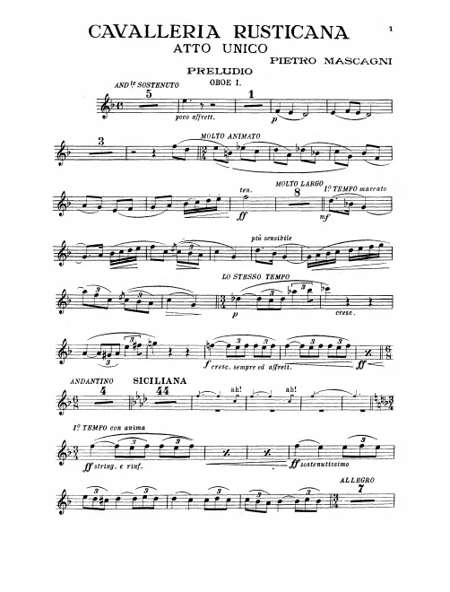 Oboe 1
