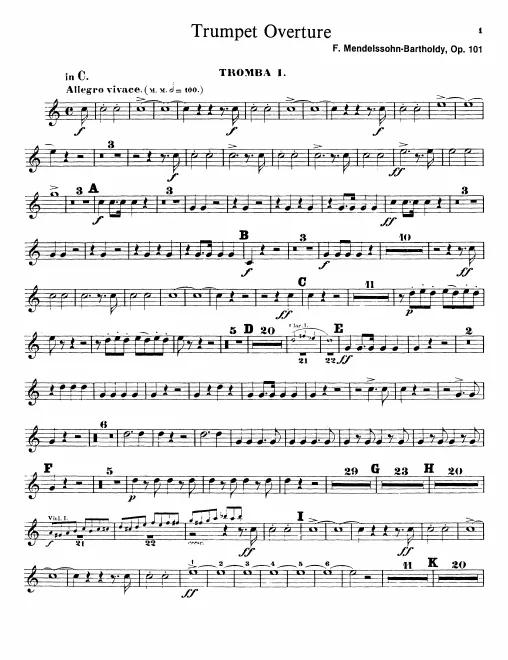 Trumpet 1, 2 (C)