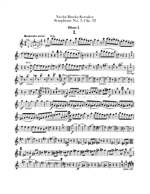 Oboe 1, 2