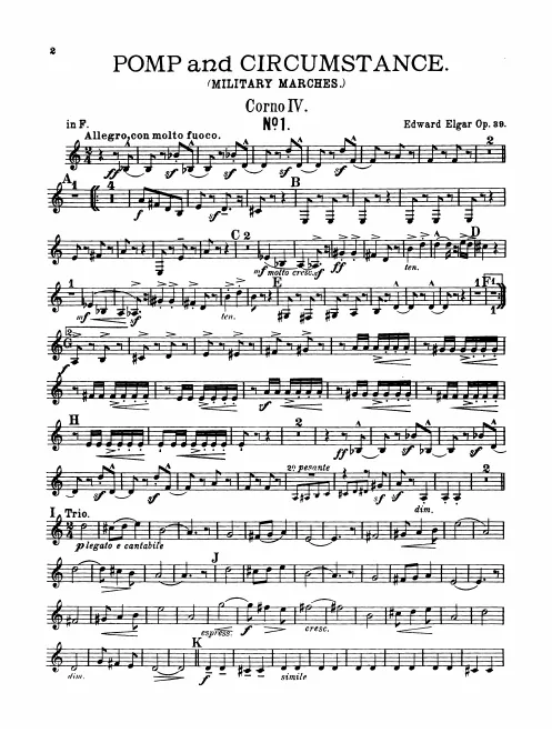 Horn 4 (F)