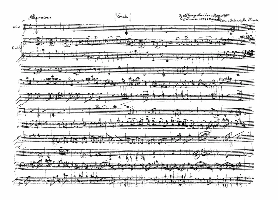 Complete Score (monochrome)