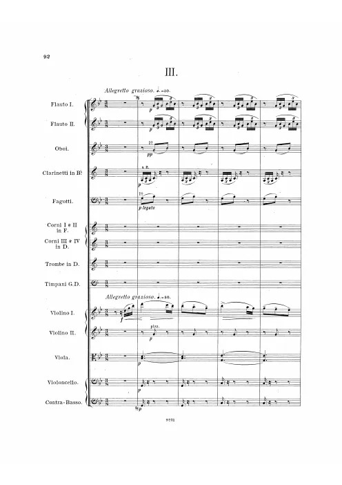 3. Allegretto grazioso—Molto Vivace