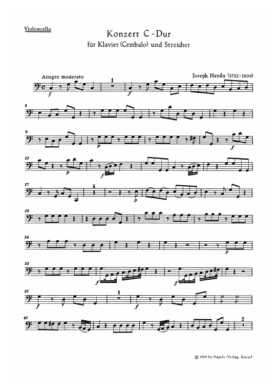 Cellos (and Basses)