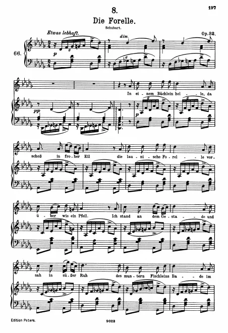 Complete Score (Original/High voice, )
