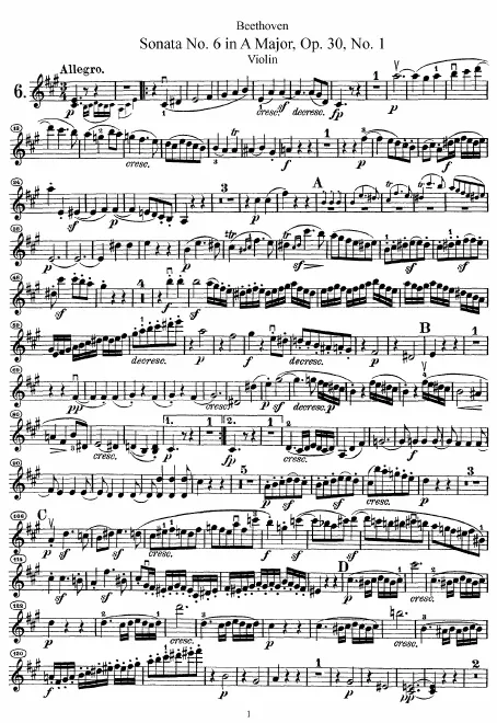 Violin Part