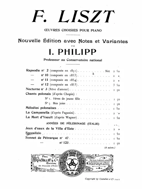 1. Sposalizio (S.161/1)